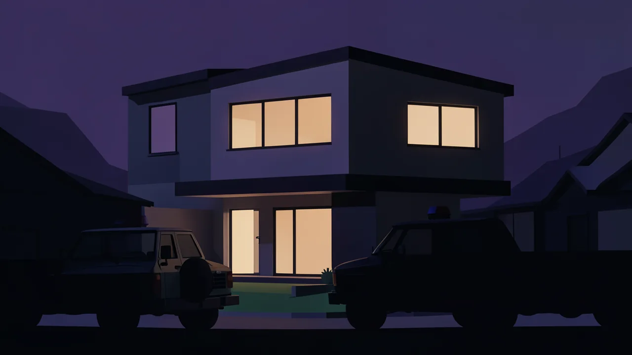 Illustration for: Federal agents search home of Congresswoman Ilhan Omar