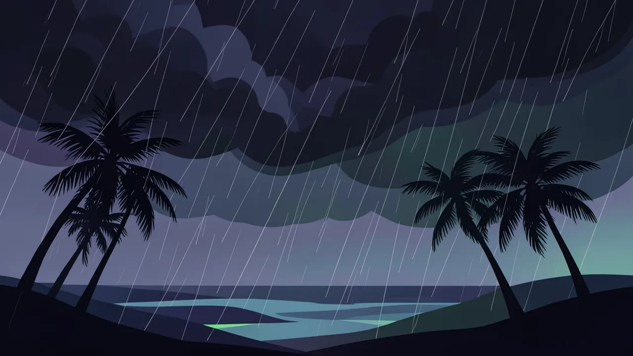 Illustration for: Hurricane Simon batters Mexico's Pacific coast with heavy rain and winds